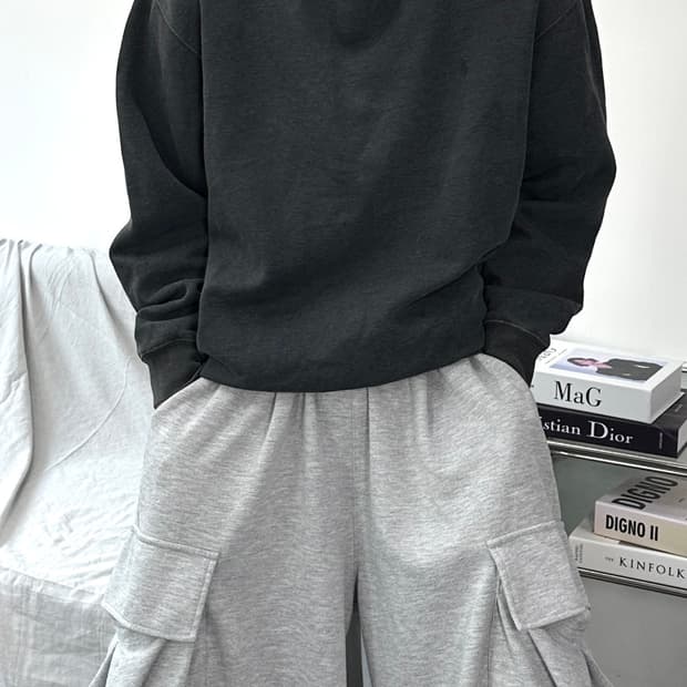 폴로 랄프로렌 차콜 그린 포니 맨투맨 S