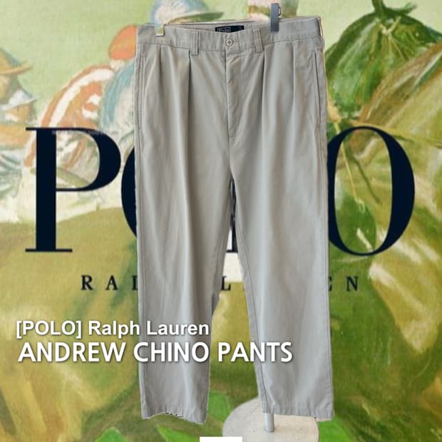폴로 앤드류 치노 팬츠 36