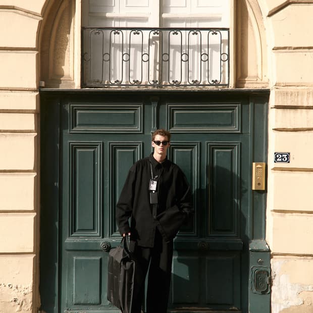 stu office 데님 셔츠