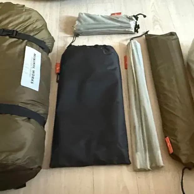 미니멀웍스 파프리카 매그넘 샌드 + 베스티블 + 그라운드시트