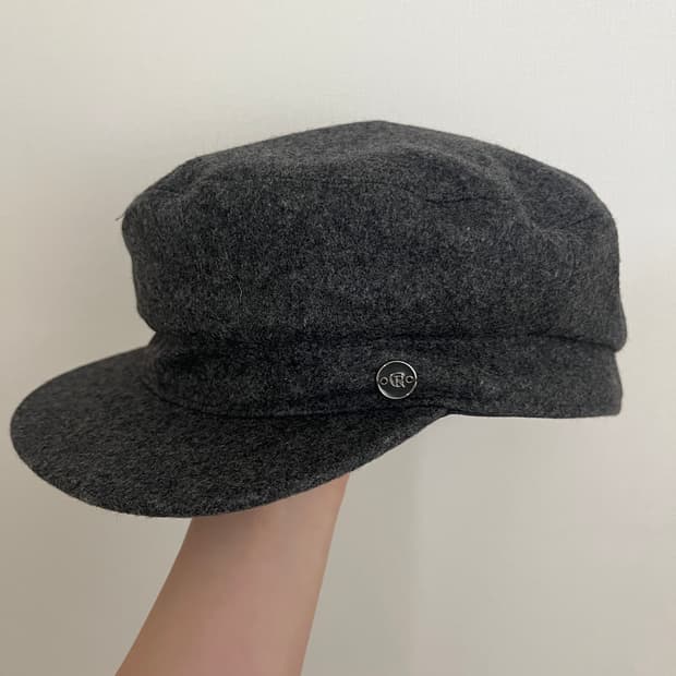 그로브 BAHI BERET 울 소재 뉴스보이캡 차콜