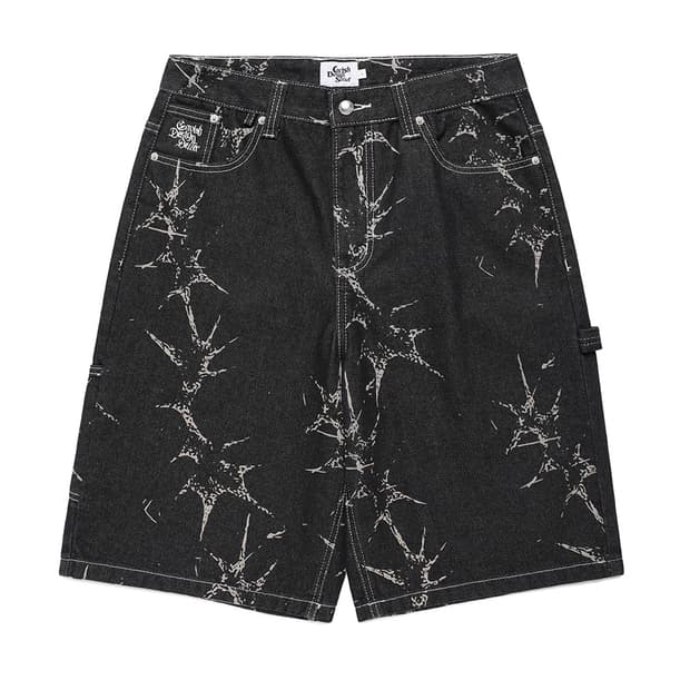 카비시 PRINTED CARPENTER 데님 팬츠 바지 M