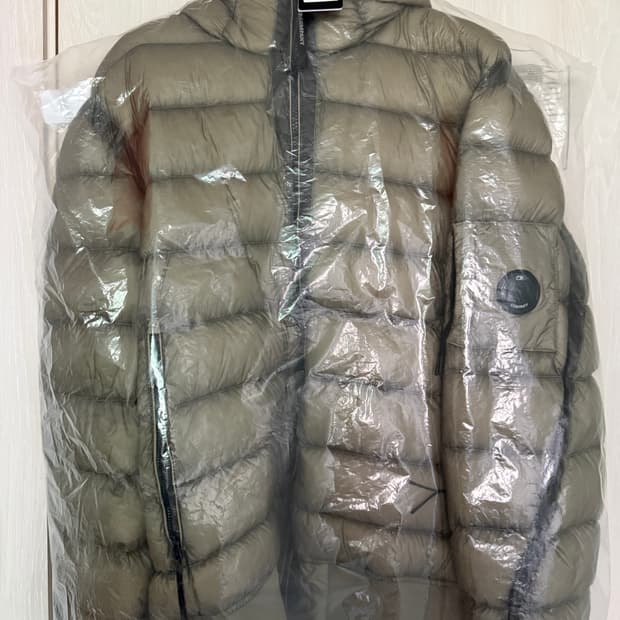 CP컴퍼니 DD셀 다운자켓 펀가이그레이 XXL