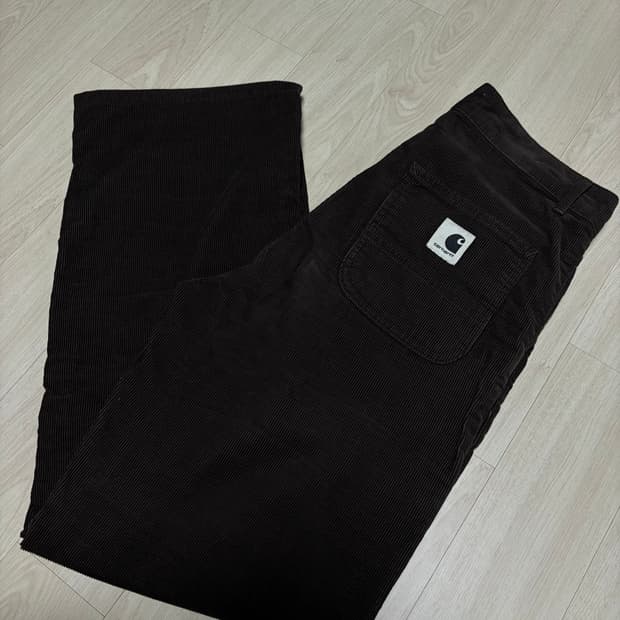 [상태A] 칼하트wip 여성용 코듀로이팬츠 브라운 26