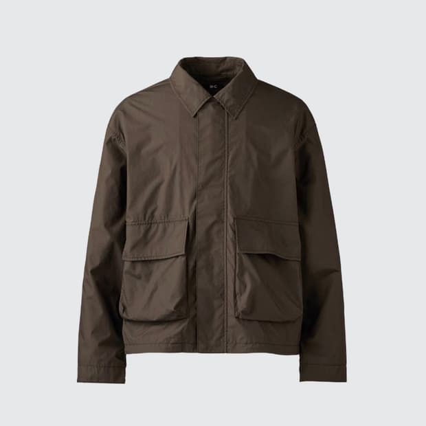 (L) 유니클로 c 코튼블루종 