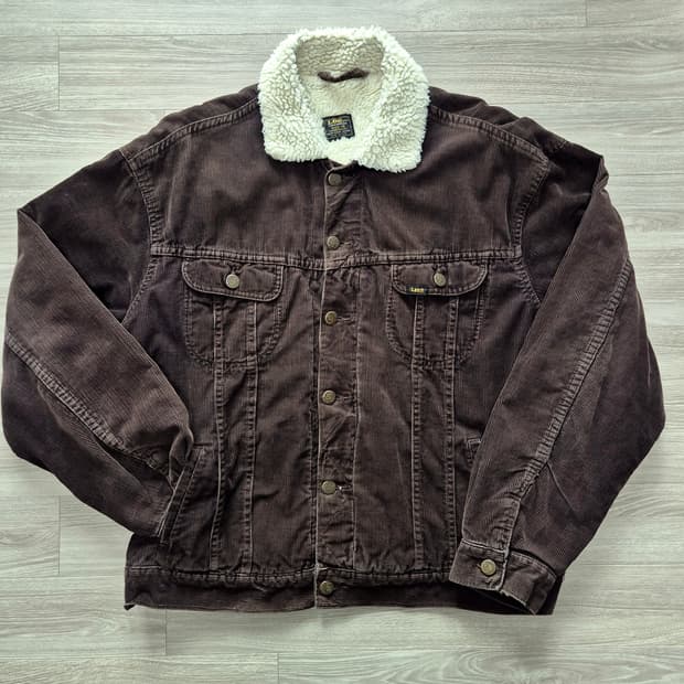LEE 코듀로이 쉐르파 자켓