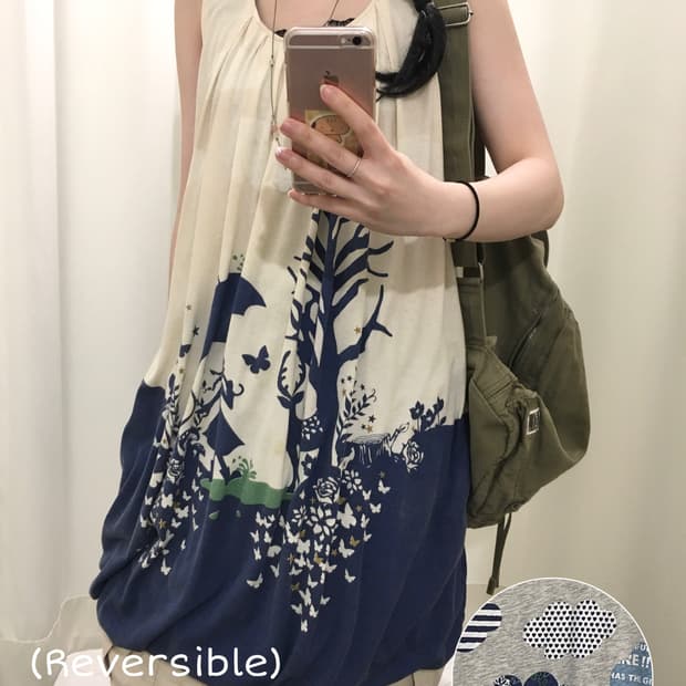 scloar reversible balloon onepiece