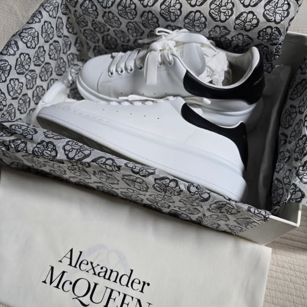 알렉산더 맥퀸 오버사이즈드 스니커즈 250~260mm EU40