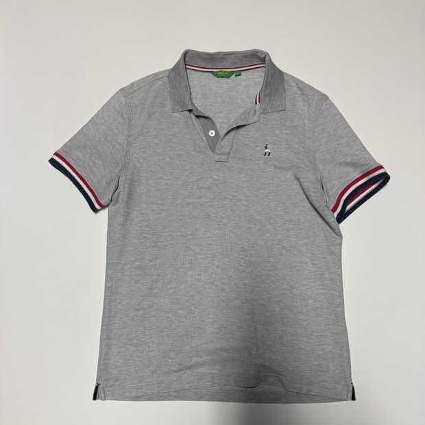 헤지스 Hazzys 골프 반팔 카라 티셔츠 M