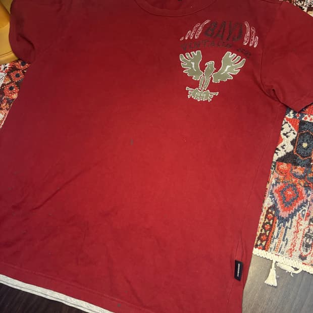 Japanese Vintage red short sleeve