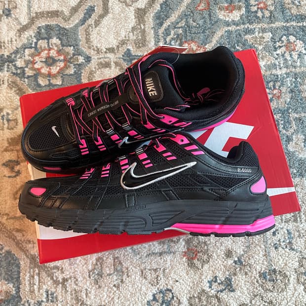 나이키 P-6000 핑크 블라스트 메탈릭 실버(새제품,270)