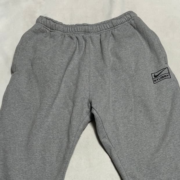 95 나이키 X 스투시 그레이 조거 팬츠