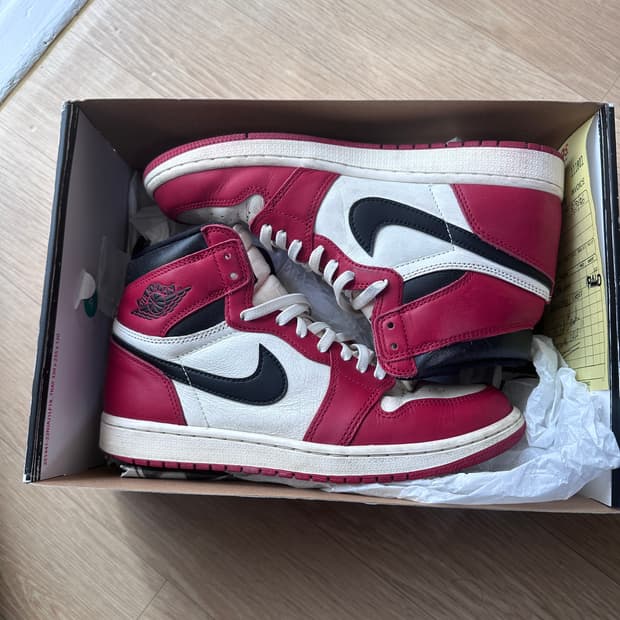 조던 1 하이 시카고 로스트앤파운드 270사이즈