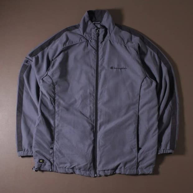Champion 챔피온 그레이 기모 바람막이
