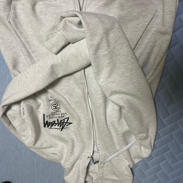 스투시 월드투어 후드집업