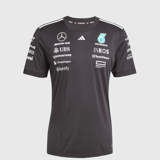 F1 메르세데스 AMG 드라이버 티셔츠 유니폼 M