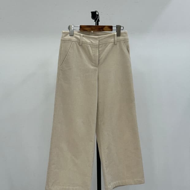 빈폴 골덴 와이드 팬츠
