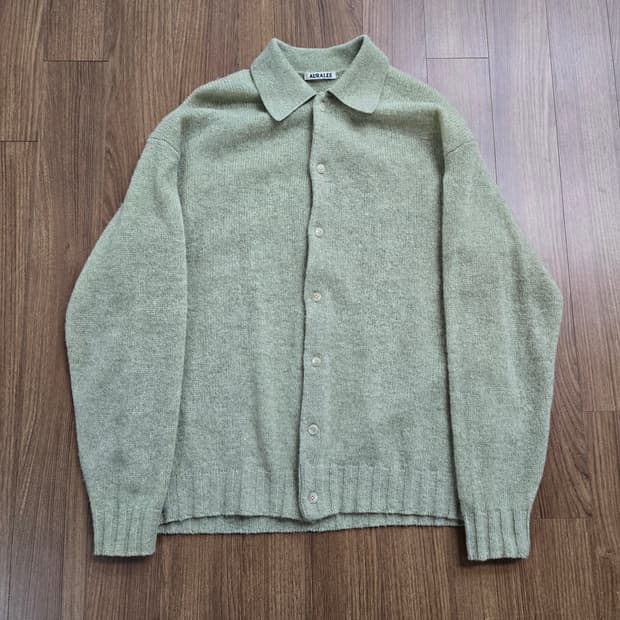 (4) 오라리 울 캐시미어 니트 가디건