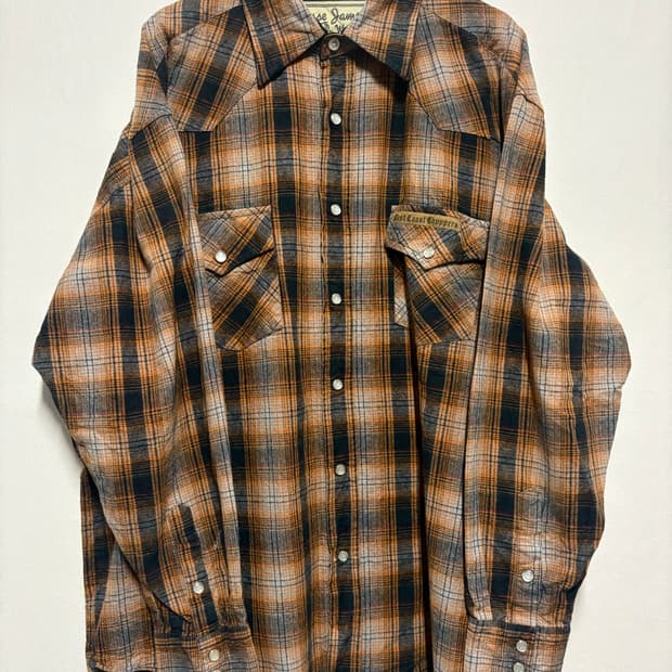 [L] 00‘s West Coast Choppers 웨스턴 체크셔츠