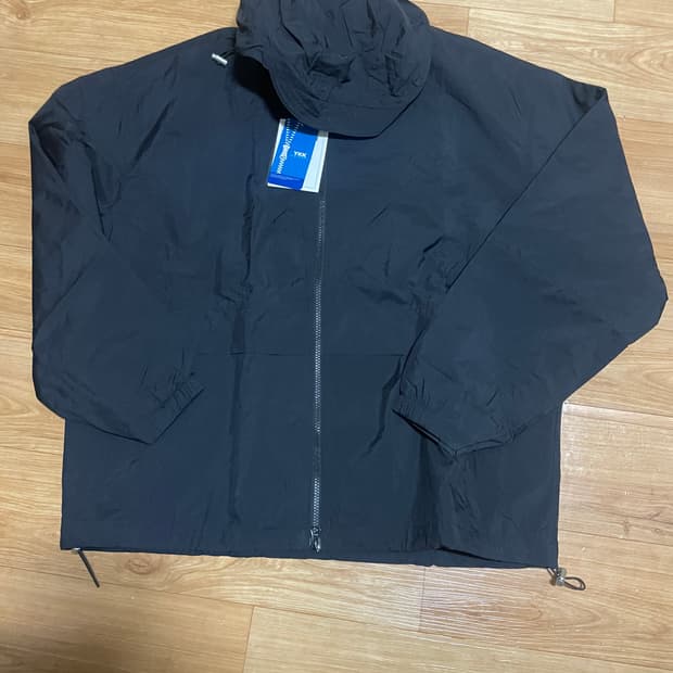 논플로어 윈드브레이커 자켓 블랙 L