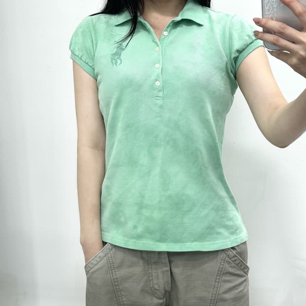 (66) 폴로 랄프로렌 빅포니 민트코어 