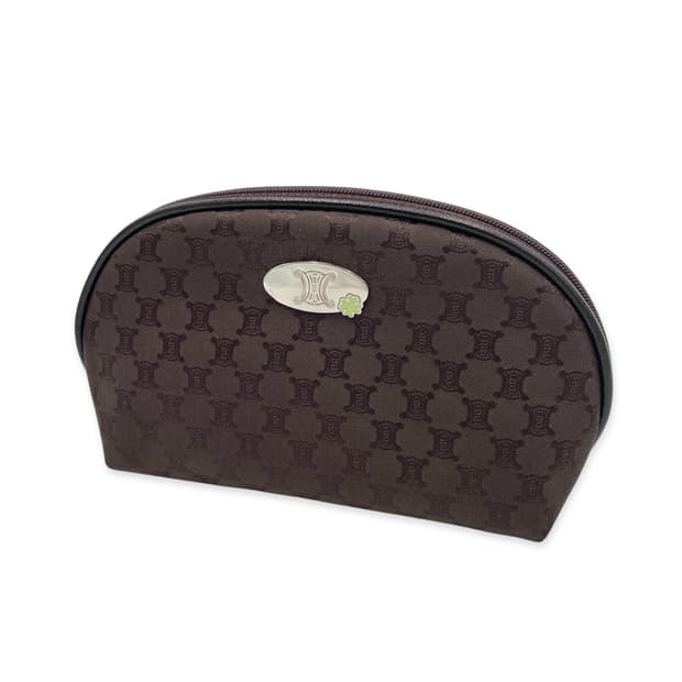 셀린느 마카담 하프문 트리옹프 로고 파우치