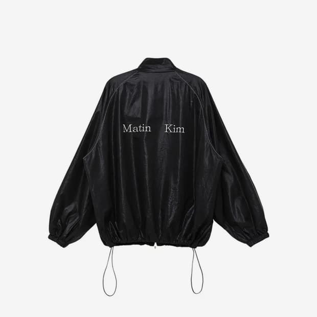 마뗑킴 코팅 점퍼 free