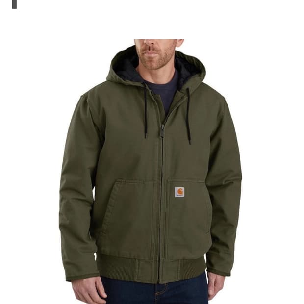 [L/모스] 칼하트 워시드 덕액티브 J130