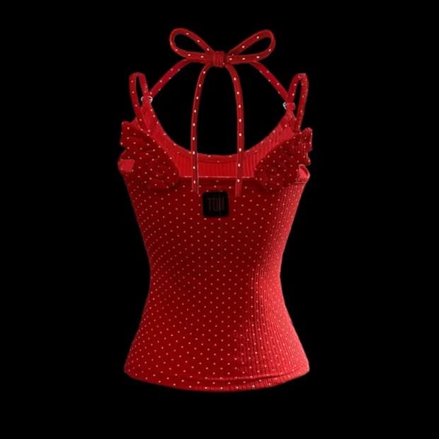 Bheart sleeveless RED
