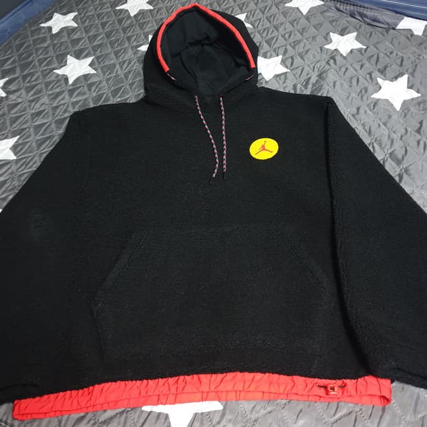 나이키 조던 에센셜 스테이트먼트 점프맨 뽀글이 후드티 (XXL)