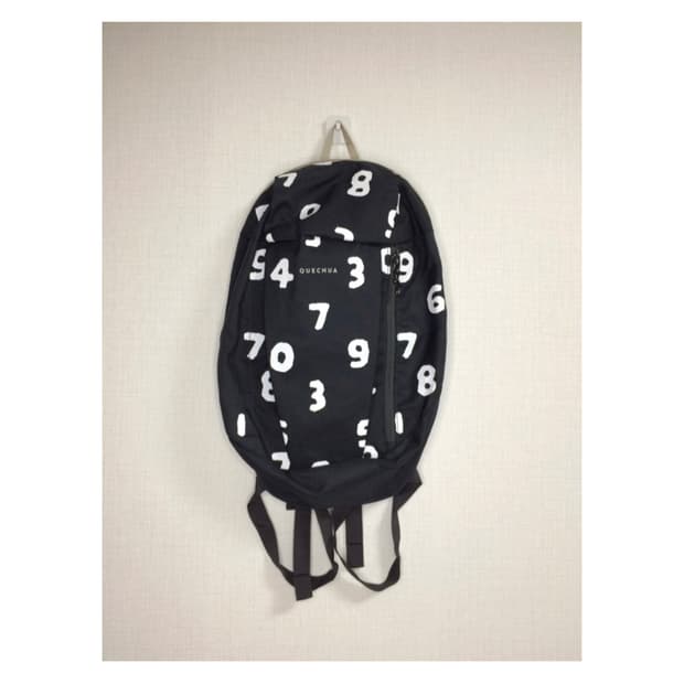 sou sou 소우소우 x 데카트론 콜라보 블랙 경량 백팩