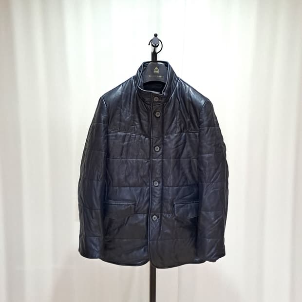 (택포) 프랑코페라로 양가죽 패딩자켓 95-100 B466