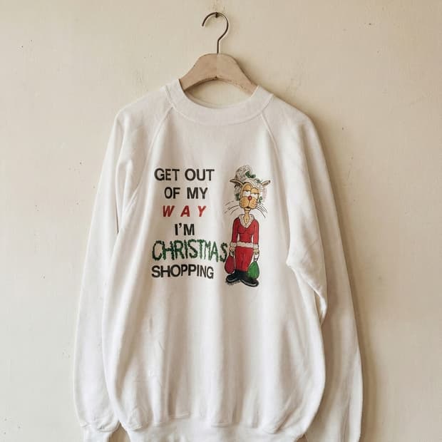 Hanes USA Vintage 스웻셔츠