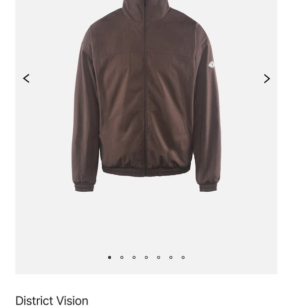 디스트릭트비전 트랙자켓 미듐