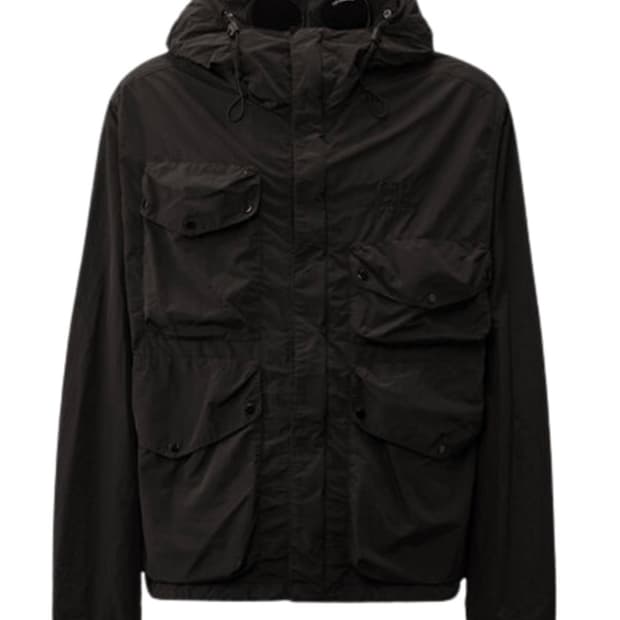 C.p. Company 플랫 나일론 고글자켓