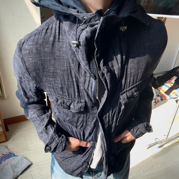 엠포리오 아르마니 사파리 데님 자켓
