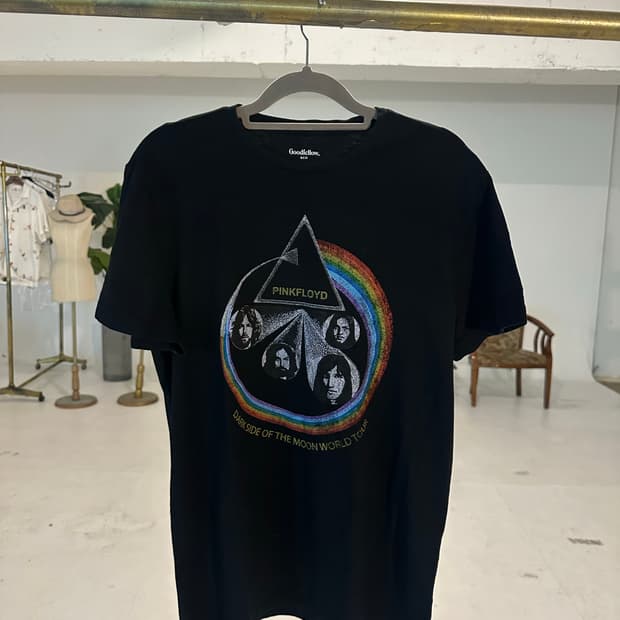 빈티지 밴드티 락티 핑크로이드