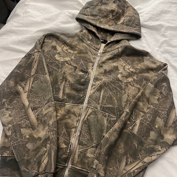 summitUK 리얼트리 카모 후드집업 / M