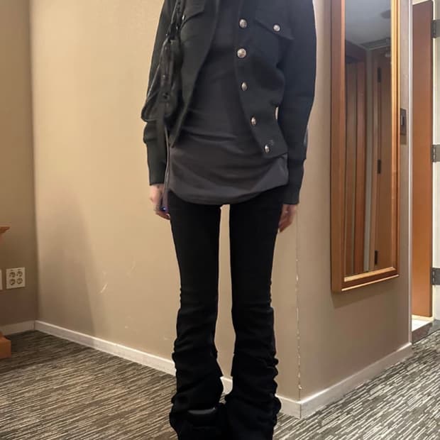 이너뮤트 블랙업 epaulet short jacket 나폴레옹 자켓 