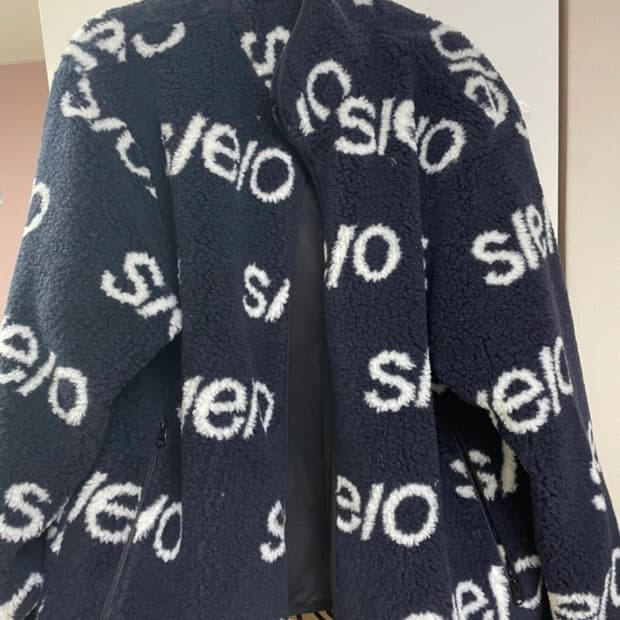 택달린 새상품 s/e/o 로고 플리스 자켓 사이즈 1