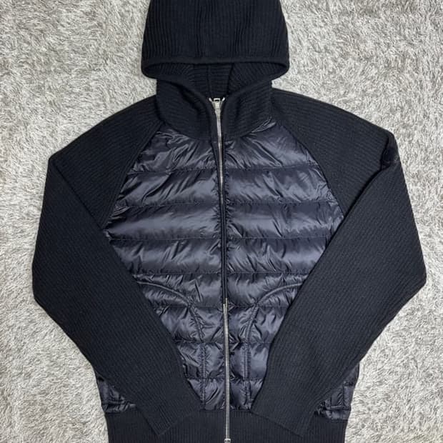 몽클레어 트리콧 후디 가디건