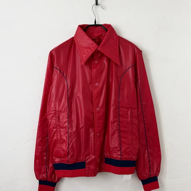 80s BLUE IMPULSE 나일론 스포츠 자켓