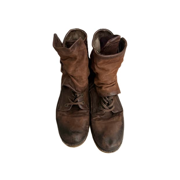 A.S.98 leather layer boots