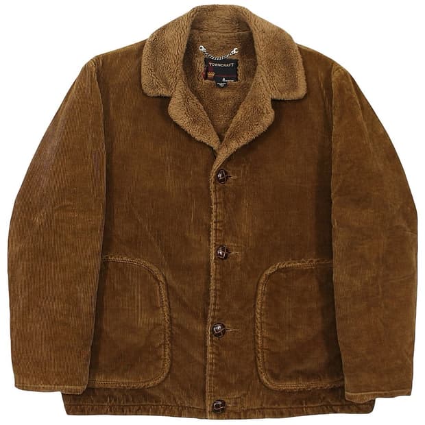 1960s USA 타운크래프트 코듀로이 보아 자켓 빈티지 미국제