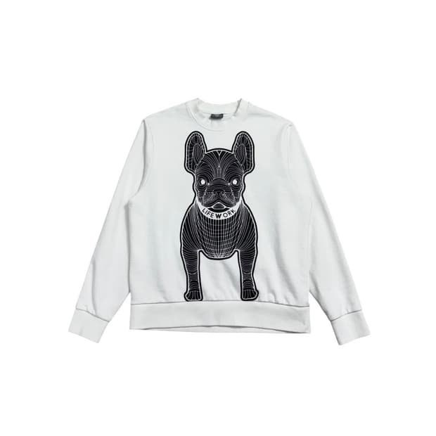 LIFEWORK 라이프워크 맨투맨 화이트