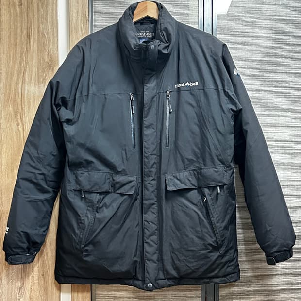 몽벨 고어텍스 블랙 투웨이 패딩 L