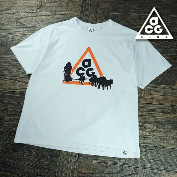 [나이키 ACG] 드라이핏 독 슬레드 티셔츠 써밋 화이트 M20893