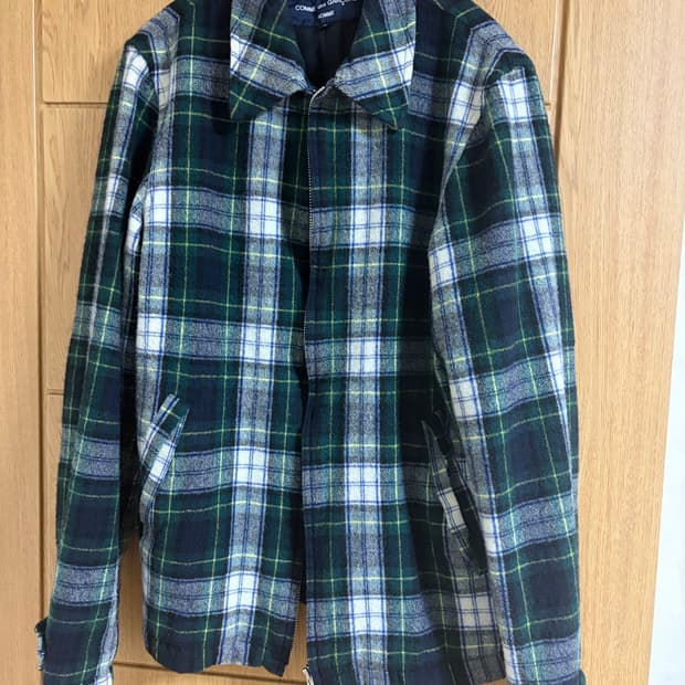 꼼데가르송 울자켓