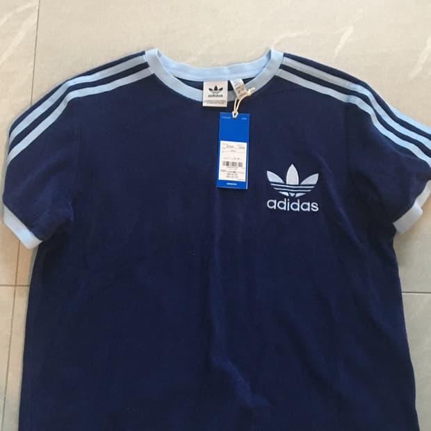 아디다스 블루 반팔