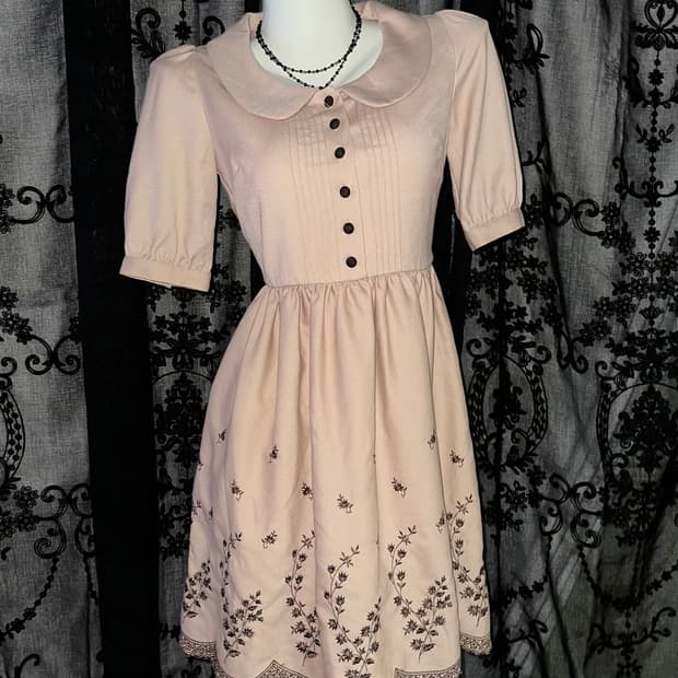 lovely pink dress